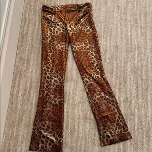 Leopard Print Women Pants